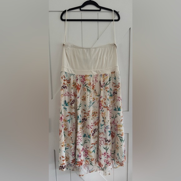 Torrid Women’s Midi Jersey Challis Sweetheart Tube Dress with Floral Print Sz 2X - Picture 4 of 7